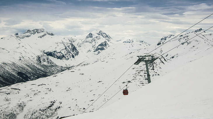 Winter views from Mount Stranda